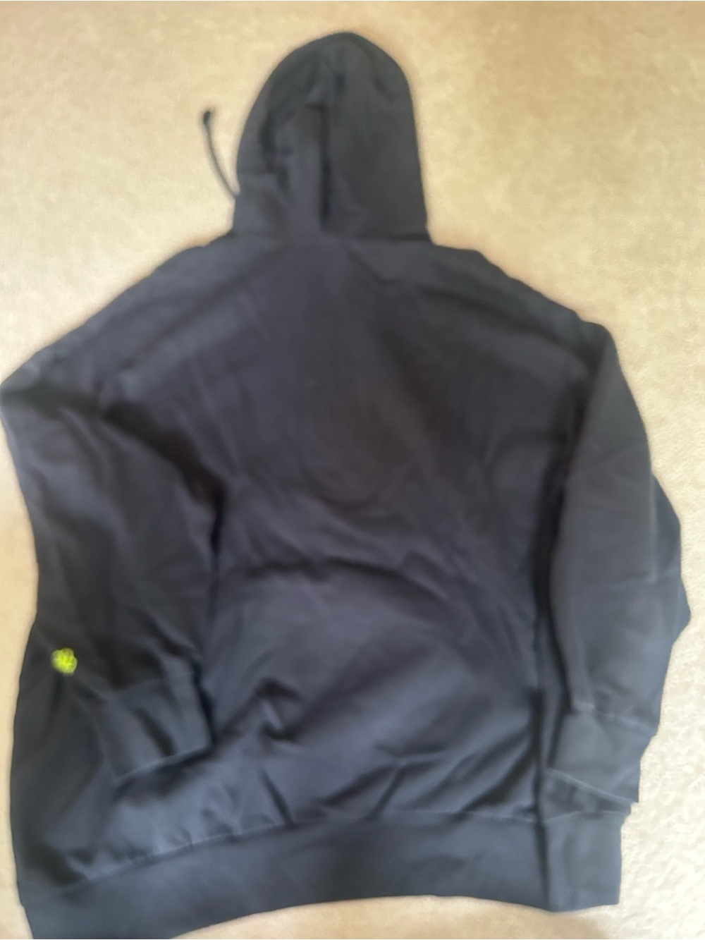 Levi's Black Hoodie with Neon Super Cute Design Print